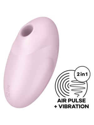 Satisfyer Vulva Lover 3 Air Pulse Stimulator & Vibrator Pink