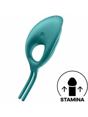 Satisfyer Swordsman Green Phallic Penis Ring