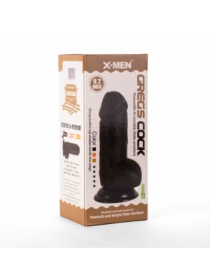 X-MEN Greg's 6.2" Cock Black
