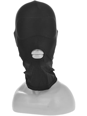 Bdsm 1 Hole Fetish Hood Black