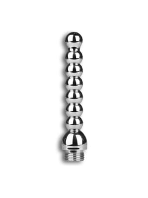 Beaded Metallic Shower Head with Thread 13 cm