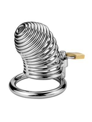 Metal Chastity - No Escape Cock Cage 