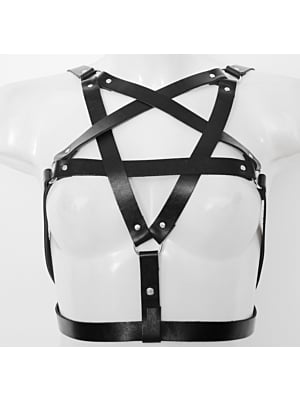 System Harness Pentagram Piele