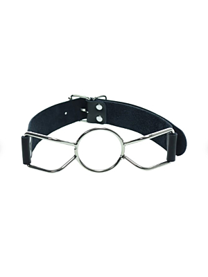 Open Mouth Spider Gag Medium - Black