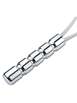 Metallic Tie, Silver