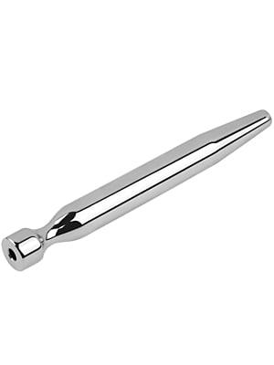 Hollow Metallic Urethral Dilator, Silver