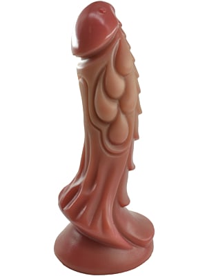 Dildo Fantasy Beasts, Silicon Lichid, Maro, 21 cm
