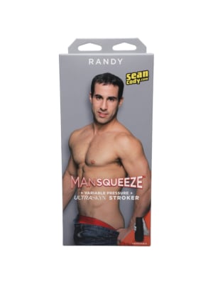 Man Squeeze Randy Stroker Ass Flesh