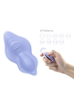 Φορετός Δονητής Κλειτορίδας Whisper Panty Vibrator με Τηλεχειρισμό - Μωβ - Γυναικείος Δονητής Εσωρούχων