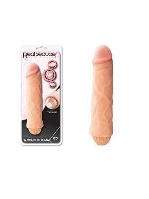 REAL SEDUCER Flexible Vibrating Dong 7.5"