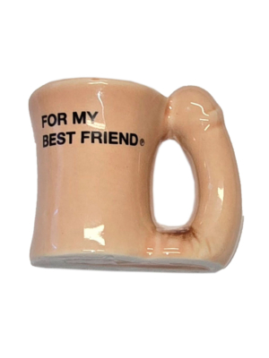 Diablo Picante – Ceramic mug magnet with penis handle - For my best friend