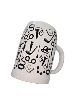 Diablo Picante – Βeer mug tits 750ml drawing blacks