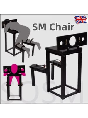 Sex Furniture - Chair BDSM Bondage Handcuffs Ankle Cuffs