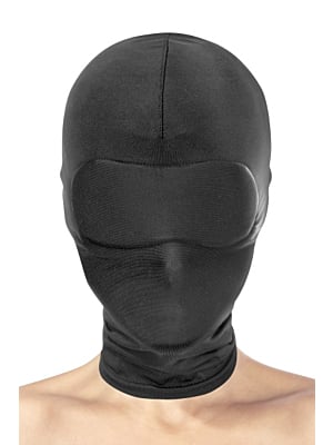 fetish hood - black