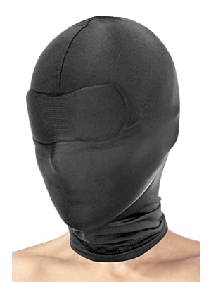 fetish hood - black