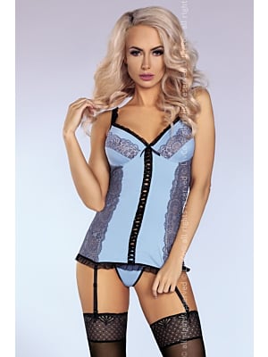 Leyla Blue Sensual Collection CORSET + PANTY