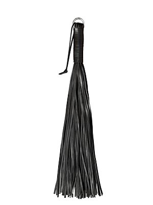 Leather Black Whip Soft - 70 Strings