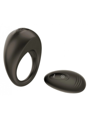 Silicone Remote Control Luxury Penis Ring with 10 Vibration Modes, USB