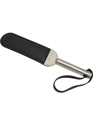 Mister B Impact Leather Paddle Padded Small
