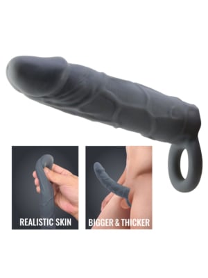 Pretty Love Realistic Penis Sleeve Black III