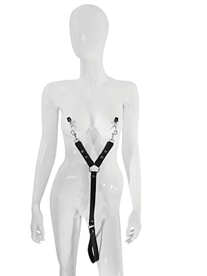 Nipple Clamps with Leash - XX-DREAMSTOYS Multi Leine