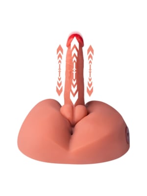 Honey Ass Masturbator and Dildo Thrusting