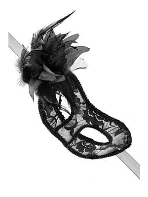 Black transparent mask