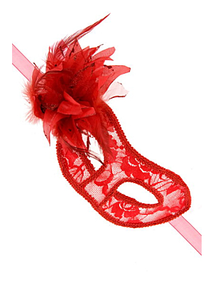 Red transparent mask