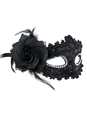 Bella black Fetish Mask