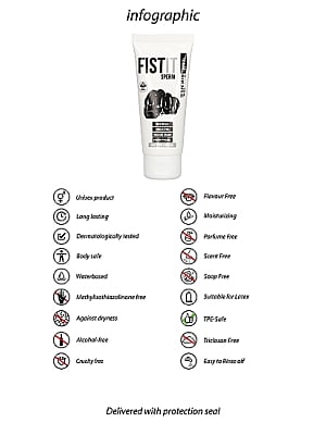 Fist It Sperm Lubricant 100ml - Λιπαντικό με Υφή Σπέρματος με Βάση το Νερό