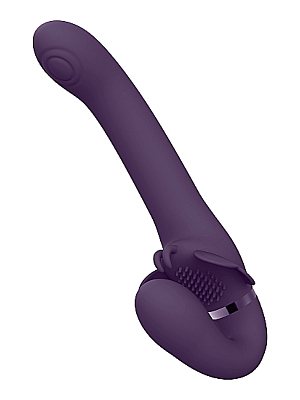 Δονούμενο Strapless Strap-On Satu Pulse-Wave