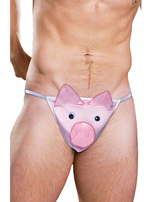 Bikini Σλιπάκι Funny Porcusor Ροζ