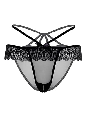 Taylor crotchless panty