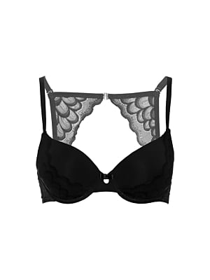 Daring Intimates Mix & Match Push Up bra with racerback - Black