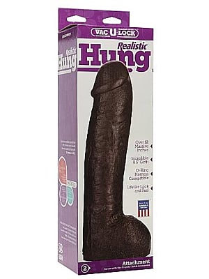 Μεγάλο Ομοίωμα Πέους Maxi Phallus Hung - Μαύρο