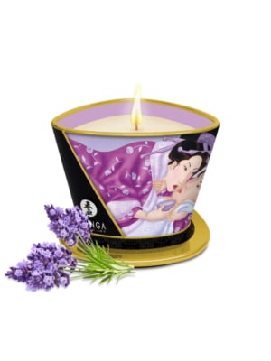 Massage candle - lavender - 170 ml