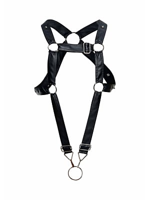 DNGEON Cross Cockring Harness