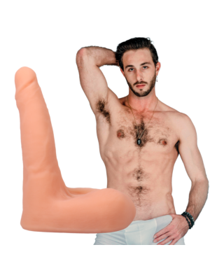 Lucas Frost - Realistic ULTRASKYN Dildo - 7" / 18 cm - Vanilla