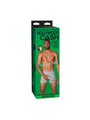 Hollywood Cash - Realistic ULTRASKYN Dildo - 11 / 29 cm - Chocolate