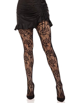 LEG AVENUE - WILD ROSE NET TIGHTS