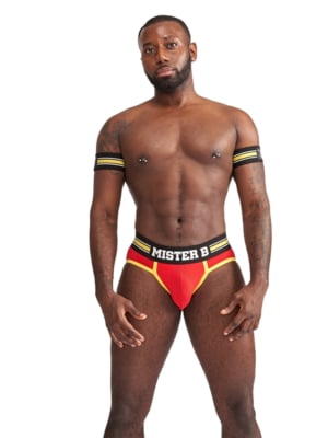 Mister B - Urban Club Yellow Biceps Armbands x2