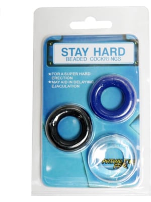 Σετ Πολύχρωμων Cock Rings Kinksters ABS/PVC