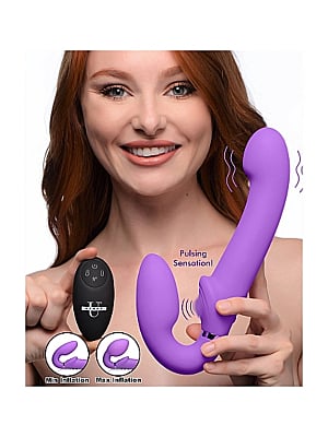 Δονούμενο Strapless Strap-On Ergo-Fit G-Pulse 