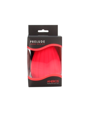 Aneros Prelude Enema Bulb Kit - Red