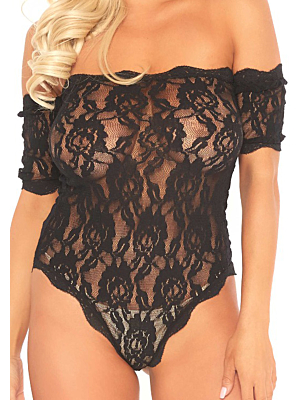 Lace teddy and bottom - S / M