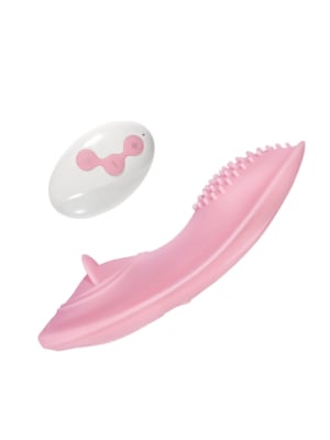 Vibrating Egg Wearable Invisible Panty Vibrator Remote Control Pink
