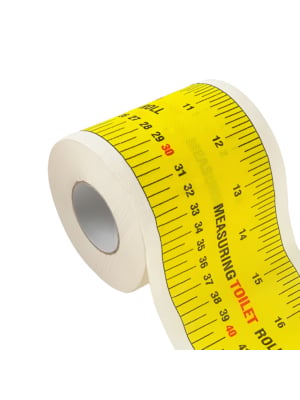 MEASURE YOUR TOILET PAPER