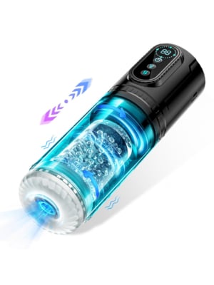Silicone Masturbator 9 fuction Sucking And Thrusting