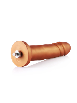 Hismith Golden Silicone Dildo 17cm KlicLok connector system