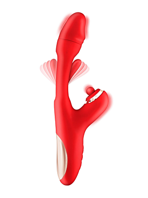 Yoba Joyfully 3-in-1 Rabbit Vibrator with Tapping Function 25 cm